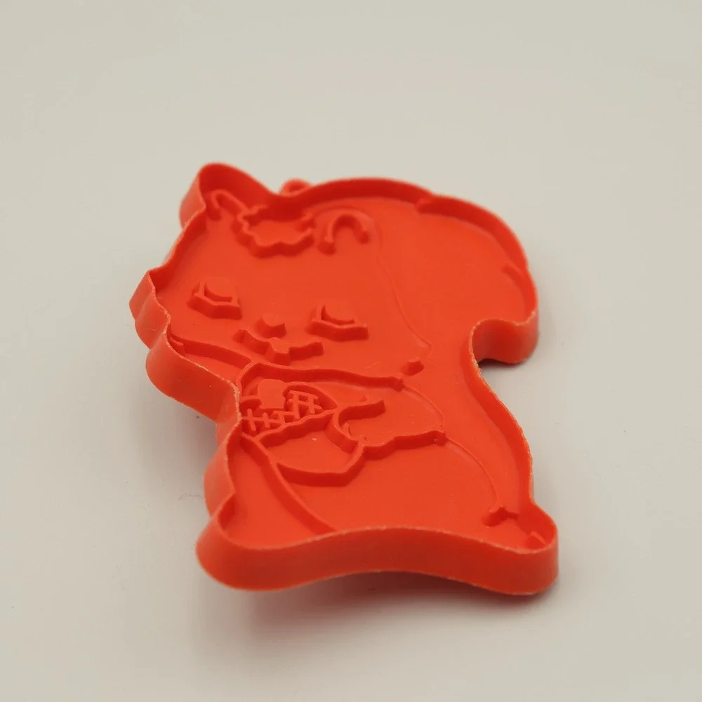 Lot of 7 Vintage Cookie Cutters Santa Turkey Squirrel Train Snoopy Car shapes